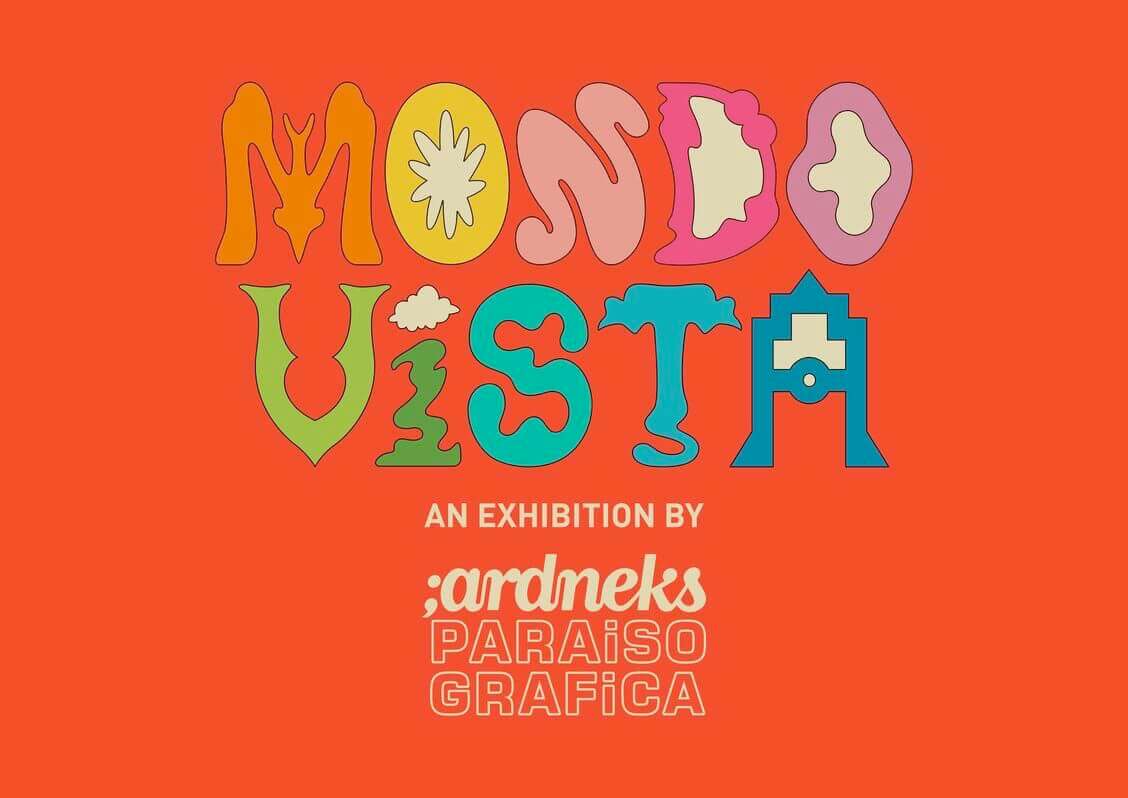 サイケデリックなイラストレーションが特徴的なインドネシアのアーティスト・Ardneksの個展「MONDO VISTA」、chignitta spaceにて。