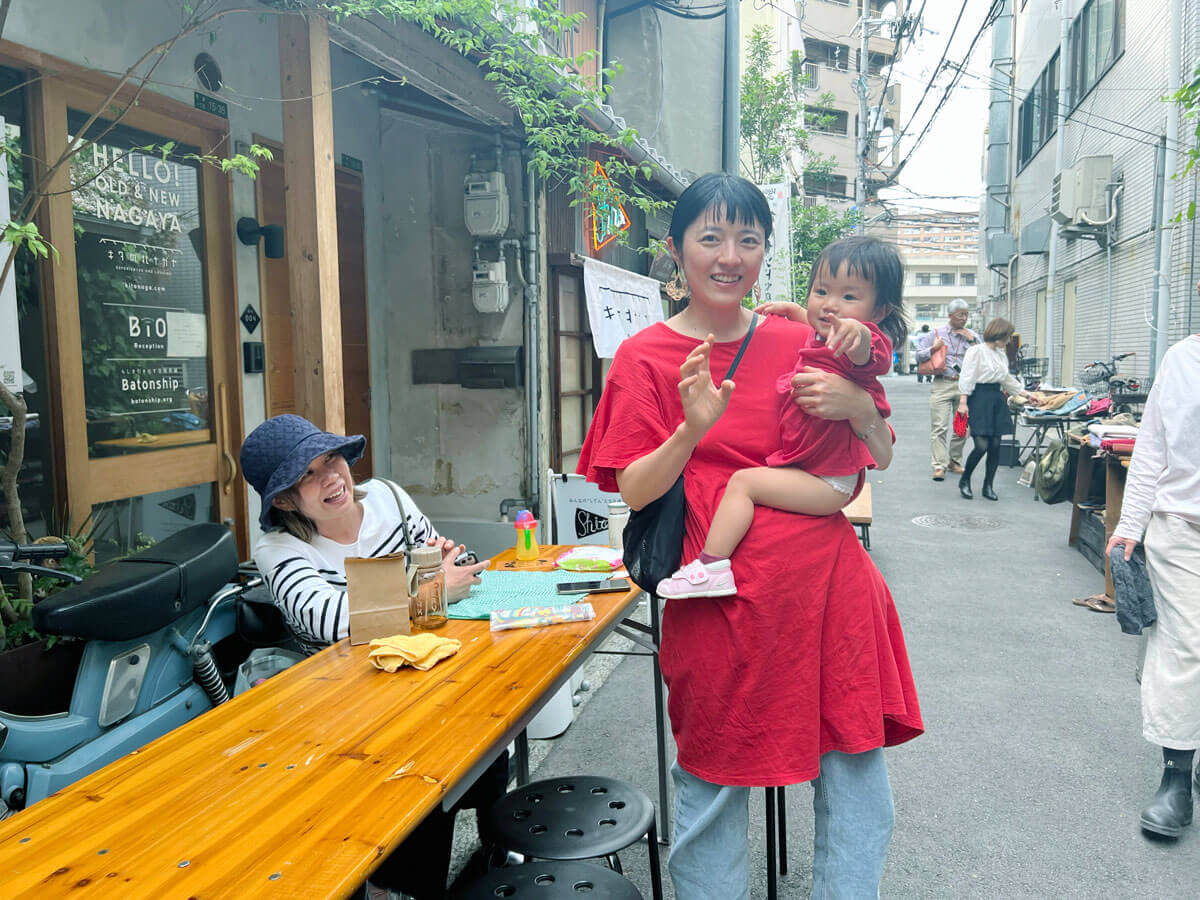 REPORT｜「キタの北ナガヤ」の「2024春の露地庭市」で 見た、まちに染み出していく、新しい長屋の風景