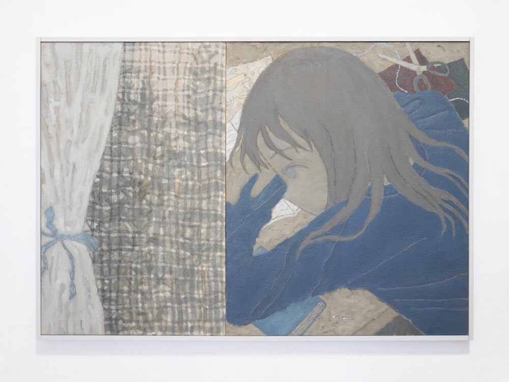 齊藤拓未の関西初個展「あわのよう」、NEW PURE +にて7月19日から開催。日々感じる事や小さな発見をもとに、ドローイング、油絵を描く。