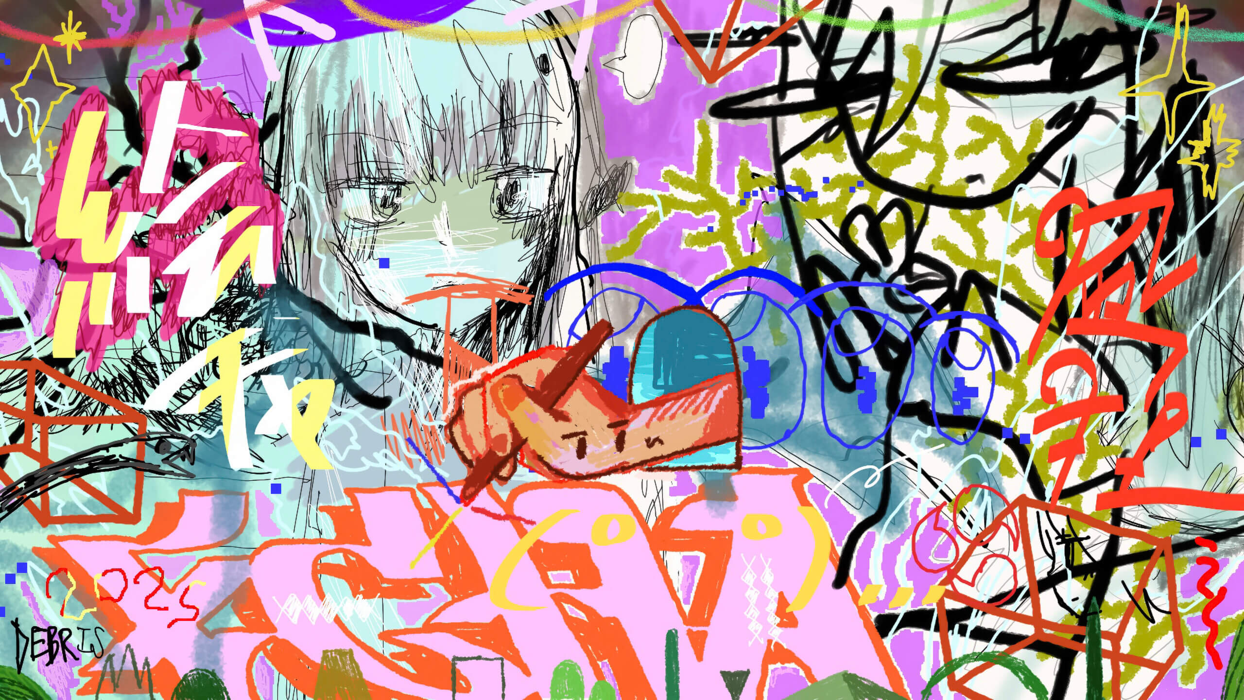 藤城嘘、NAZE、ク渦群によるグループ展 「ECHA」、Marco Gallery