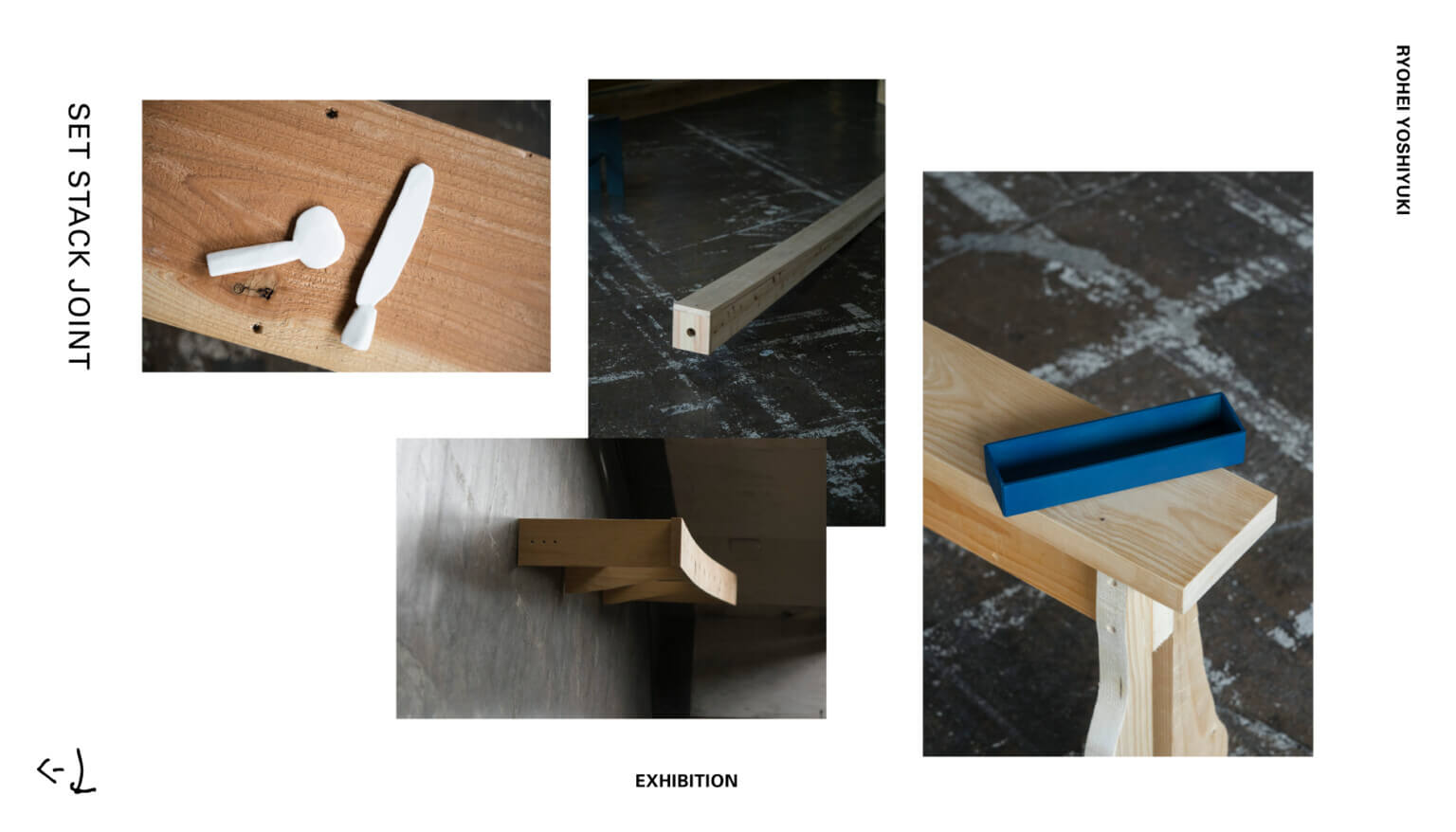 大阪を拠点に活動するプロダクトデザイナー・吉行良平による企画展「SET STACK JOINT」、東京の(PLACE) by methodにて11月14日（金）から開催。