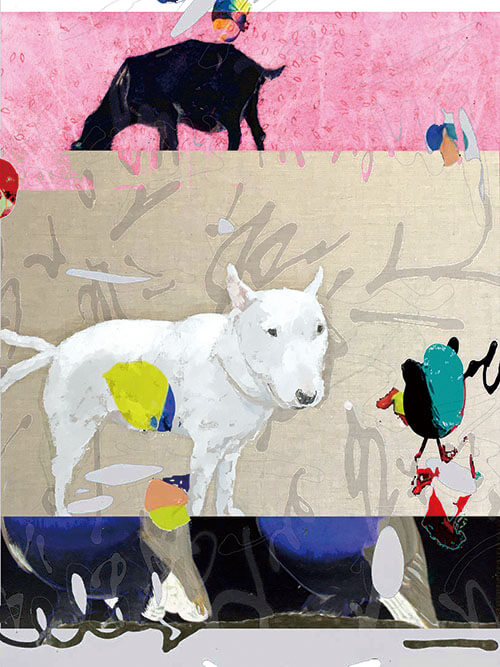 FUKUGAN GALLERYにて、「ヒデとサッコのアトリエショウvol.2」開催。栗田咲子と田中秀和が、イメージによる対話と絵画の実験を繰り広げる。