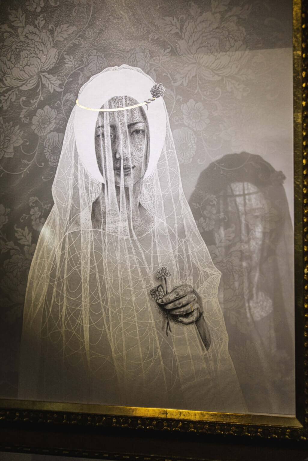 切絵作家・仲順れいの個展「間閒 -まにま-」、JITSUZAISEIにて12月13日より開催。現代における女性性や多様性といったテーマを作品に反映。