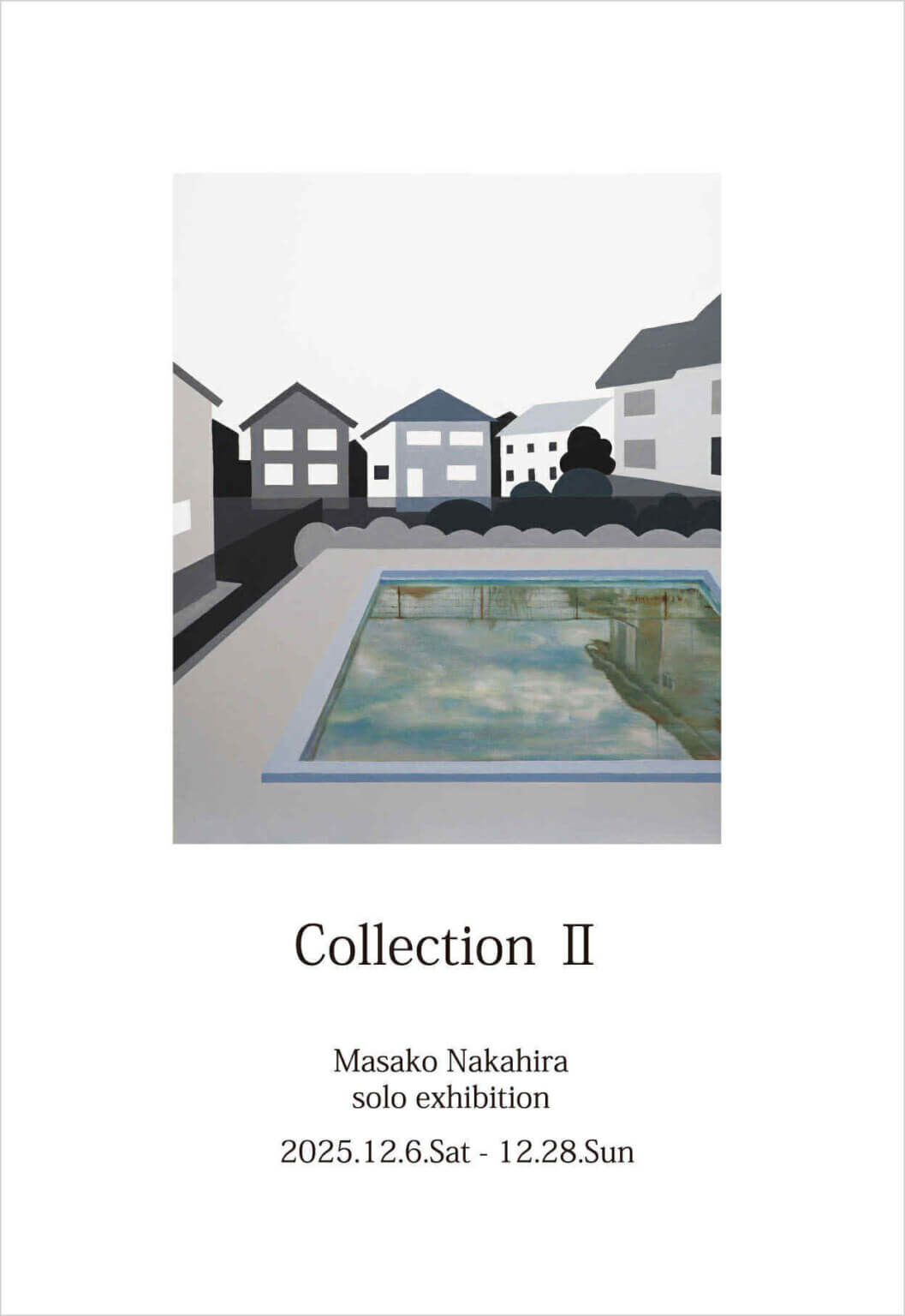 サロンモザイクにて、中比良真子の個展「Collection Ⅱ」開催。複数のシリーズからピックアップした作品を展示。