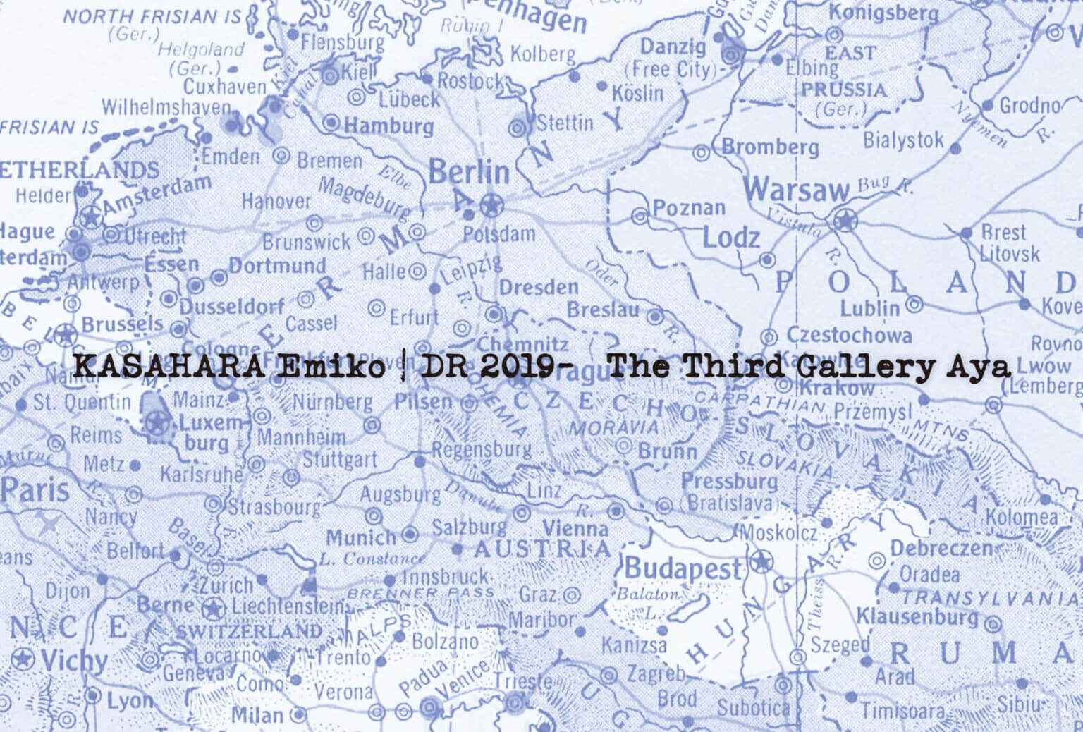 笠原恵実子による個展「DR 2019-」、The Third Gallery Ayaにて2月28日より開催。植民地主義に深く関わる”近代鉄道の敷設”をテーマとするプロジェクトの最終章を発表。