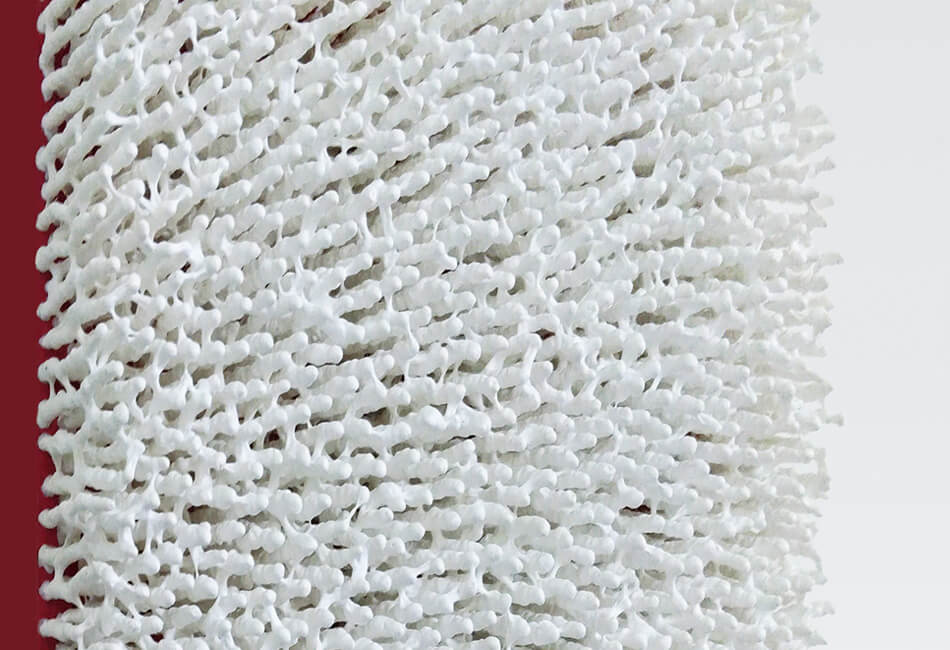 森村誠の個展「Titanium White」、+1artにて4月1日より開催。コロナ禍を機に手がけてきた「PoSD」シリーズの新作を発表。