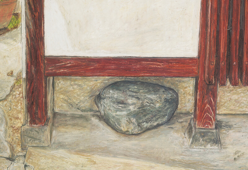 食や日常の風景を題材に描くマメイケダの展覧会「描きたい風景」、iTohenにて4月11日より開催。