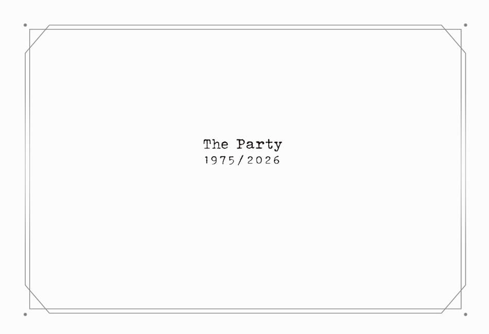 今井祝雄+植松奎二+村岡三郎「The Party 1975/2026」、+1artにて6月10日から開催。1975年に発表された音のインスタレーション作品を現代の技術でチューンアップし展示。