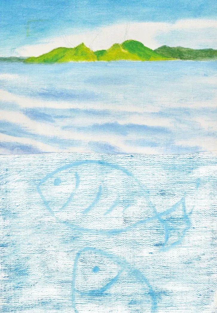 渡辺千明の個展「どこか」、GAMOYON Galleryにて10月30日より開催。小さなドローイングを中心に展示。